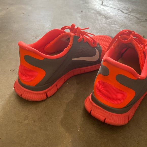 Orange Nike Shoes - Picture 2 of 3